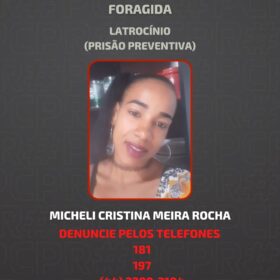 Fotos de Polícia divulga foto de mulher suspeita de latrocínio que vitimou idoso em Maringá