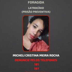 Fotos de Polícia divulga foto de mulher suspeita de latrocínio que vitimou idoso em Maringá