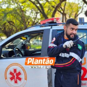 Fotos de Vídeo mostra motociclista sofrendo acidente grave a caminho do trabalho em Maringá
