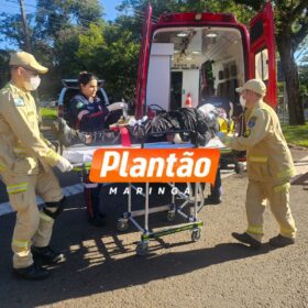 Fotos de Vídeo mostra motociclista sofrendo acidente grave a caminho do trabalho em Maringá