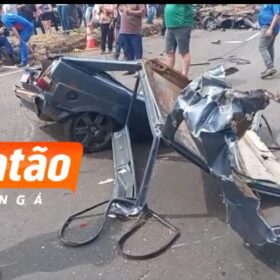 Carro fica destruído após acidente entre Sarandi e Marialva Foto 6 Fotos de Carro fica destruído após acidente entre Sarandi e Marialva