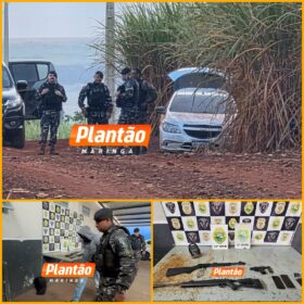 Com drones e helicóptero, polícia faz cerco após assalto com reféns em propriedade rural na região Foto 1 Fotos de Com drones e helicóptero, polícia faz cerco após assalto com reféns em propriedade rural na região