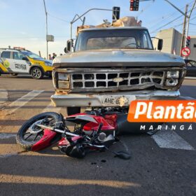 Dez dias após ganhar moto do pai, jovem de 18 anos sofre ferimentos graves em acidente em Maringá Foto 2 Fotos de Dez dias após ganhar moto do pai, jovem de 18 anos sofre ferimentos graves em acidente em Maringá