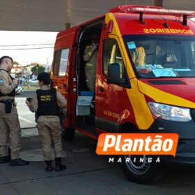 Fotos de Homem é agredido com paulada na cabeça durante briga em Maringá; Veja o vídeo