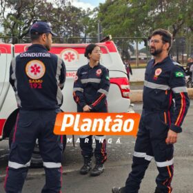 Fotos de Motociclista morre ao ser atropelado por caminhão na Avenida Colombo em Maringá