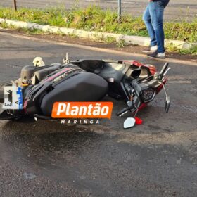 Fotos de Motociclista morre ao ser atropelado por caminhão na Avenida Colombo em Maringá