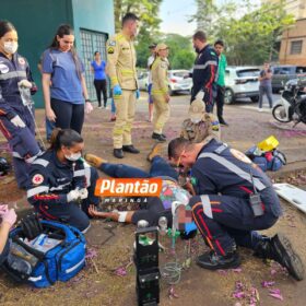 Médicas do Samu de folga presencia acidente e presta primeiros socorros motociclista em Maringá Foto 5 Fotos de Médicas do Samu de folga presencia acidente e presta primeiros socorros motociclista em Maringá