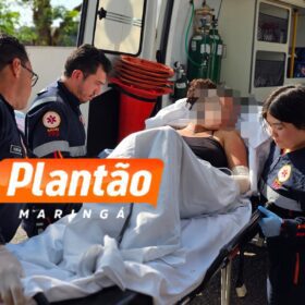 Menina sofre queimaduras após explosão com álcool em Maringá Foto 1 Fotos de Menina sofre queimaduras após explosão com álcool em Maringá