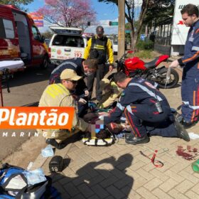 Motociclista fica gravemente ferido após acidente na BR-376, em Maringá Foto 3 Fotos de Motociclista fica gravemente ferido após acidente na BR-376, em Maringá