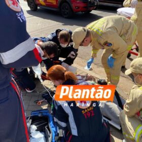 Motociclista fica gravemente ferido após acidente na BR-376, em Maringá Foto 1 Fotos de Motociclista fica gravemente ferido após acidente na BR-376, em Maringá