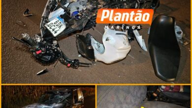 Fotos de Motociclista fica gravemente ferido após colisão frontal em Sarandi