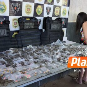 Fotos de ROMU apreende drogas avaliadas em R$ 10 mil durante patrulhamento na Avenida Brasil em Maringá