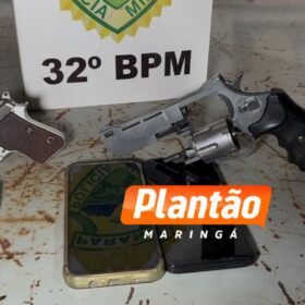 Fotos de Três homens são presos com armas de fogo em operações da ROTAM em Sarandi
