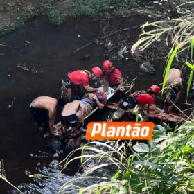 Fotos de Adolescente sofre acidente ao pular de corda córrego em Maringá