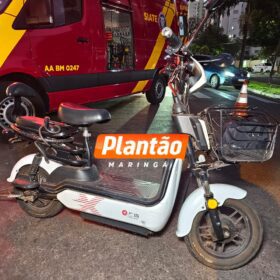 Fotos de Funcionária do UPA sofre acidente grave com moto elétrica em Maringá