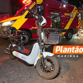 Fotos de Funcionária do UPA sofre acidente grave com moto elétrica em Maringá