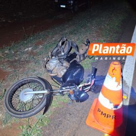 Fotos de Homem morre atropelado enquanto empurrava motocicleta 