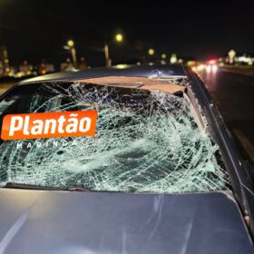 Fotos de Após ser derrubado por motorista que fugiu do local, motociclista é atropelado por outro veículo em Maringá