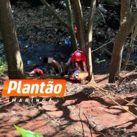 Fotos de Adolescente sofre acidente ao pular de corda córrego em Maringá