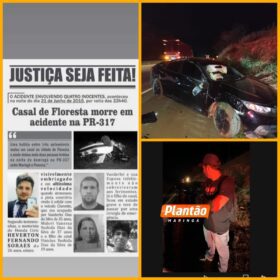 Fotos de Mulher reconhece em acidente motorista que matou irmão e cunhada em 2015 na PR-317