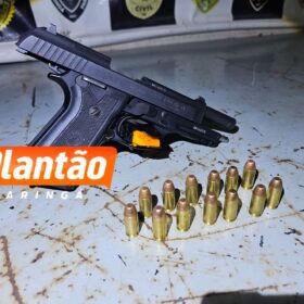 Fotos de Romu prende homem com pistola e evita tragédia durante torneio de futebol em Maringá