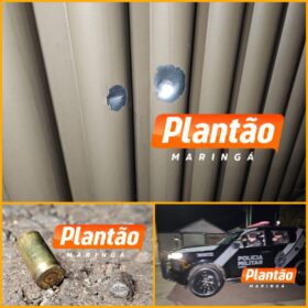 Fotos de Troca de tiros entre criminosos mobiliza a Polícia Militar, em Maringá