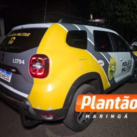 Fotos de Troca de tiros entre criminosos mobiliza a Polícia Militar, em Maringá