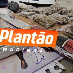 Casal é preso após roubo a transportadora em Maringá Foto 9 Fotos de Casal é preso após roubo a transportadora em Maringá
