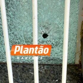 Comércio é alvo de tiros durante a madrugada, em Maringá Foto 3 Fotos de Comércio é alvo de tiros durante a madrugada, em Maringá