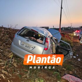 Desespero na PR-323: criança de 2 anos é socorrida de helicóptero após capotamento Foto 6 Fotos de Desespero na PR-323: criança de 2 anos é socorrida de helicóptero após capotamento