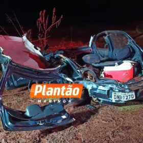 Duas pessoas morrem e seis ficam feridas em grave acidente na PR-317, entre Maringá e Campo Mourão Foto 5 Fotos de Duas pessoas morrem e seis ficam feridas em grave acidente na PR-317, entre Maringá e Campo Mourão
