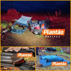 Duas pessoas morrem e seis ficam feridas em grave acidente na PR-317, entre Maringá e Campo Mourão Foto 7 Fotos de Duas pessoas morrem e seis ficam feridas em grave acidente na PR-317, entre Maringá e Campo Mourão