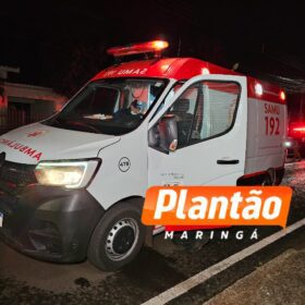 Filho agride mãe deficiente e avó idosa com bengala e morre após atacar guardas municipais com faca em Sarandi Foto 2 Fotos de Filho agride mãe deficiente e avó idosa com bengala e morre após atacar guardas municipais com faca em Sarandi