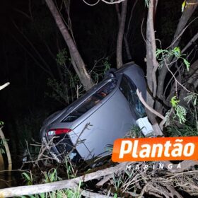 Homem morre atropelado na Avenida Sincler Sambatti em Maringá; motorista caiu em ribanceira após o acidente Foto 1 Fotos de Homem morre atropelado na Avenida Sincler Sambatti em Maringá; motorista caiu em ribanceira após o acidente