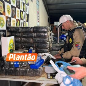Mãe e filha são presas com mais de 340 kg de maconha durante Blitz em Maringá Foto 4 Fotos de Mãe e filha são presas com mais de 340 kg de maconha durante Blitz em Maringá