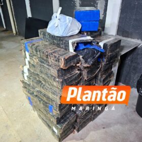 Mãe e filha são presas com mais de 340 kg de maconha durante Blitz em Maringá Foto 8 Fotos de Mãe e filha são presas com mais de 340 kg de maconha durante Blitz em Maringá