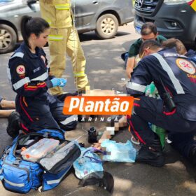 Motociclista sofre queda e é intubado após bater a cabeça, em Maringá Foto 9 Fotos de Motociclista sofre queda e é intubado após bater a cabeça, em Maringá