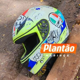 Motociclista sofre queda e é intubado após bater a cabeça, em Maringá Foto 10 Fotos de Motociclista sofre queda e é intubado após bater a cabeça, em Maringá