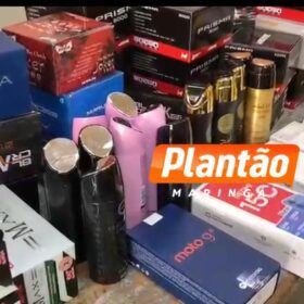 Fotos de Receita Federal apreende veículo com mercadorias irregulares após tentativa de fuga em alta velocidade em Maringá