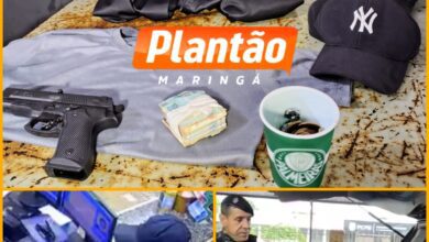 Fotos de Assaltante condenado em SP é preso em Maringá após série de roubos a postos de combustíveis