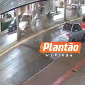 Câmera registra grave acidente que deixou três mulheres feridas em Maringá Foto 1 Fotos de Câmera registra grave acidente que deixou três mulheres feridas em Maringá