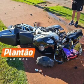 Capacete salva a vida de homem após acidente com moto de alta cilindrada em Maringá Foto 3 Fotos de Capacete salva a vida de homem após acidente com moto de alta cilindrada em Maringá