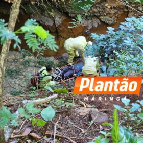 Corpo de homem é encontrado em fundo de vale, em Maringá Foto 1 Fotos de Corpo de homem é encontrado em fundo de vale, em Maringá