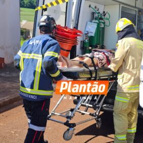 Duas idosas ficam feridas após capotamento, em Sarandi Foto 2 Fotos de Duas idosas ficam feridas após capotamento, em Sarandi