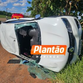 Duas idosas ficam feridas após capotamento, em Sarandi Foto 4 Fotos de Duas idosas ficam feridas após capotamento, em Sarandi