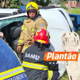 Duas idosas ficam feridas após capotamento, em Sarandi Foto 7 Fotos de Duas idosas ficam feridas após capotamento, em Sarandi