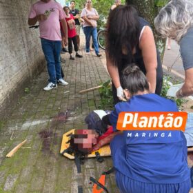 Homem é agredido e socorrido após ser acusado de praticar furtos Foto 1 Fotos de Homem é agredido e socorrido após ser acusado de praticar furtos