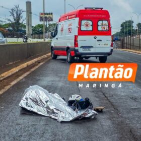 Pai morre e filho de 15 fica ferido em acidente na Avenida Colombo, em Maringá Foto 2 Fotos de Pai morre e filho de 15 fica ferido em acidente na Avenida Colombo, em Maringá