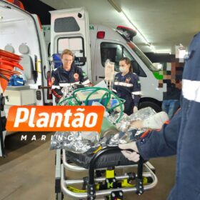 Fotos de Jovem de 25 anos é intubado após baleado e encaminhado ao Hospital Universitário de Maringá