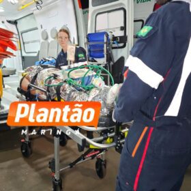 Fotos de Jovem de 25 anos é intubado após baleado e encaminhado ao Hospital Universitário de Maringá